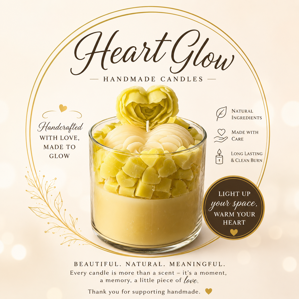 Heart Glow 💛
